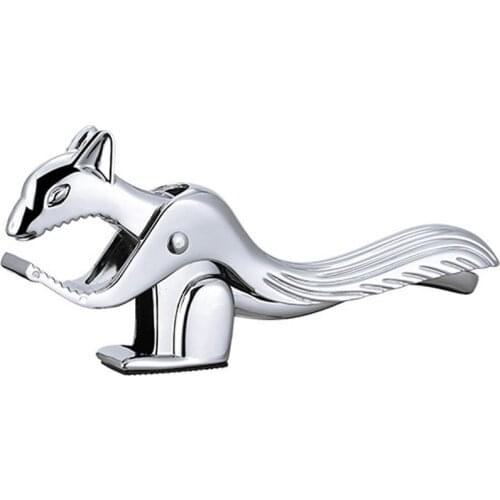 Walnut Clip Squirrel Shape Nut & Kernel Pliers Peeler Multifunctional Zinc Alloy Non-Slip Kitchen Walnut Peeling Gadget