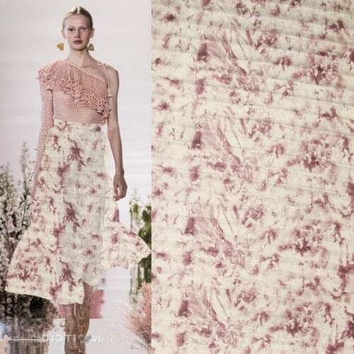 Smudge style 100% silk organza gauze silk fabric transparent 140cm width,SOZ148