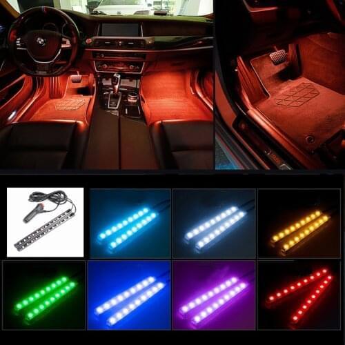 Car Interior LED Foot Sole Decoration Light Strip for Buick Regal Lacrosse Excelle GT/XT/GL8/ENCORE/Enclave/Envision