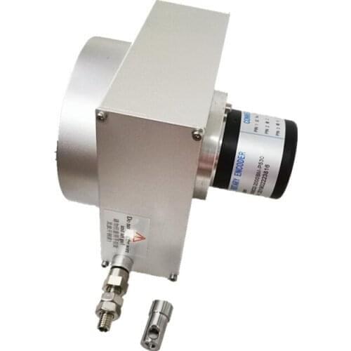 Three-wire current / pulse signal / RS485 pull-rope displacement sensor cable-type encoder high precision gate current 4-20A