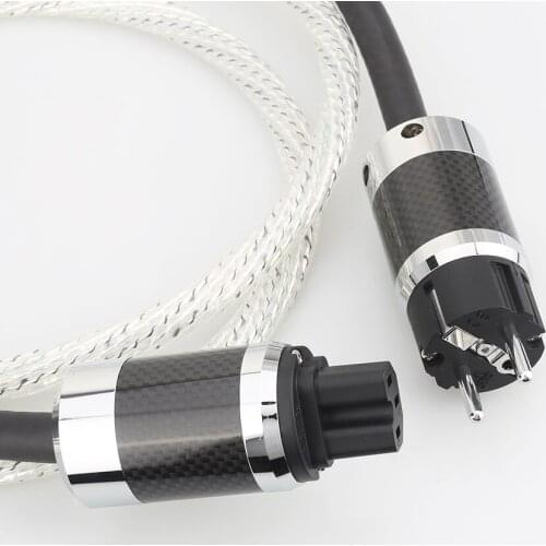 High Quality Hifi Valhalla Series II Power Cord US/EU version Amplifier CD Player power cord power cable