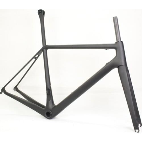 Winowsports cheap carbon road bike frame V brake custom painting carbon road frame 49 52 54 56cm size black or yellow matte