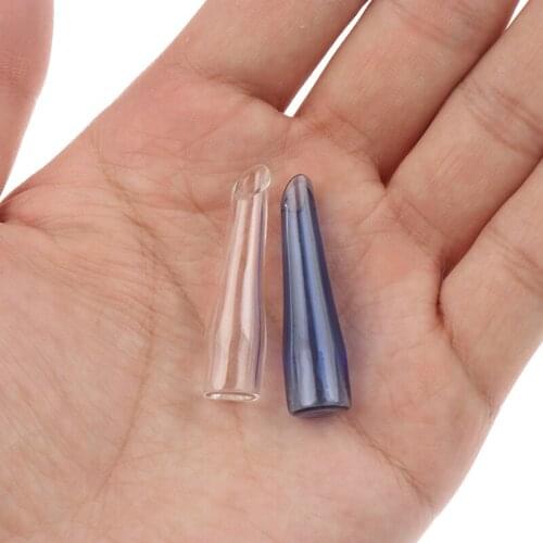 1pc 1:12 Dollhouse Miniature Transparent Mini Glass Flower Vase Model Decor Accessories