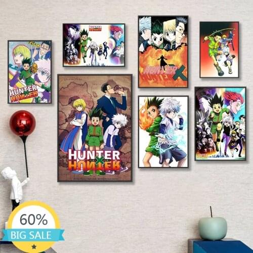 5D Diamond Painting Full Square/Round Diamond Mosaic Classic Anime Hunter X Hunter Embroidery Cross Stitch Kits Home Decor Gift