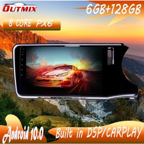 FOR Honda City Grace 2014-2017 Android10.0 Car DVD Player GPS Multimedia Auto Radio Car Navigator Stereo Receiver 128G Carplay