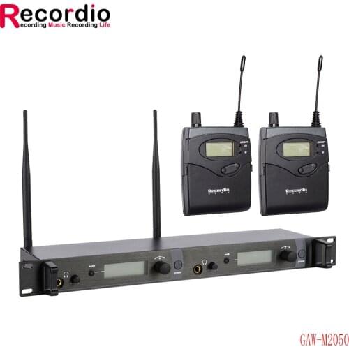 GAW-M2050 Digital system high quality wireless in ear monitor system performance monitor headphones