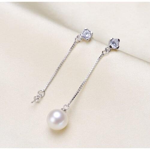 Nice Quality Pearl Earrings Mountings, Beautiful Earrings Findings, Earrings Settings Jewelry Stud Earrings Accessories