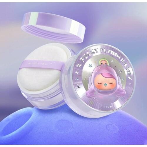 Judydoll Pop Mart Flaying Babies Loose Powder Transparent Matte Setting Oil Control Waterproof Soft Face Makeup Beauty Cosmetic