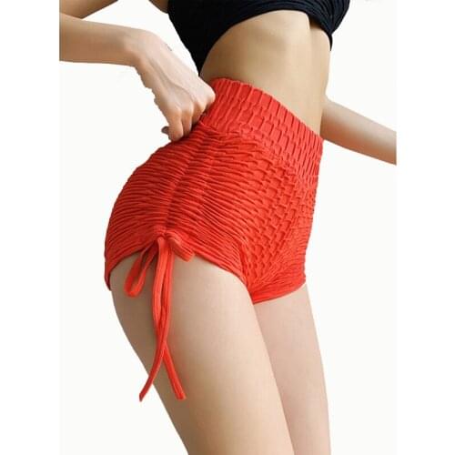 Summer Womens Sports High Waist Shorts Boxer Sexy Athletic Gym Workout Fitness Leggings Briefs Athletic Breathable