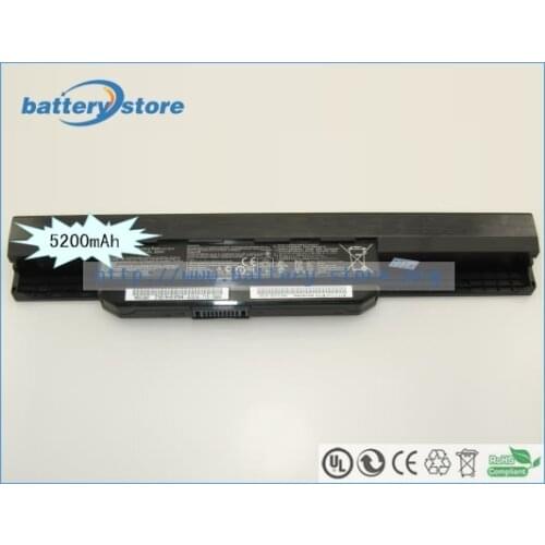 New Genuine laptop batteries for K53S,A45,A41-K53,X54c,K53,K53F,A54,A83,K53T,A43,K43E,A53S,X54L,A31-K53,10.8V,6 cell