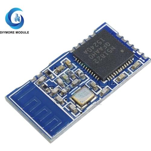 NRF51822-04 Bluetooth 4.0 Module UART Interface 51822 Core 3.3V Low Power Consumption for Headphone Speakers Amplifier DIY Kit