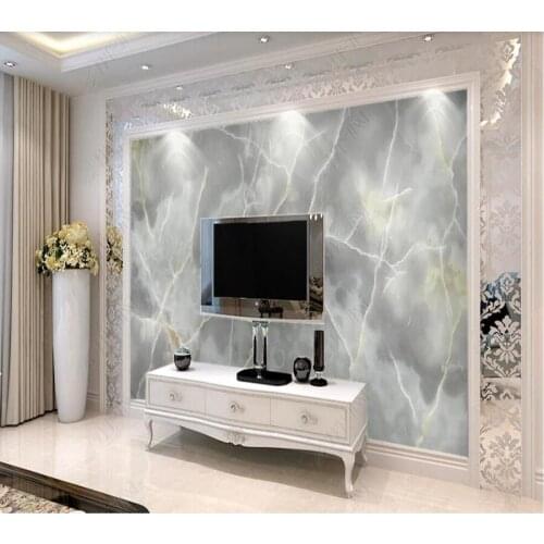 Papel de parede New European style simple marble background wall 3d wallpaper,bedroom KTV bar mural wall decor