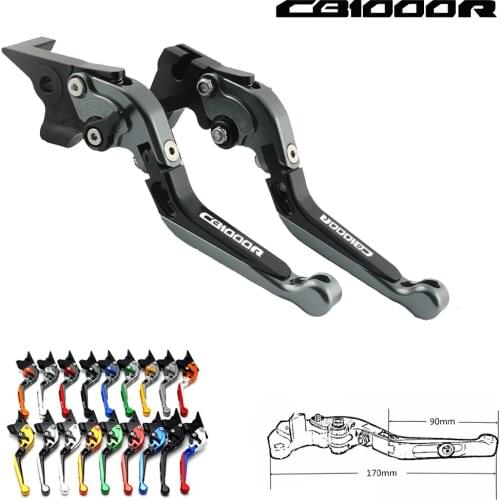 For Honda CB1000R NeoSportCafe 2018 2019 Adjustable Folding Extendable Motorcycle Brake Clutch Levers
