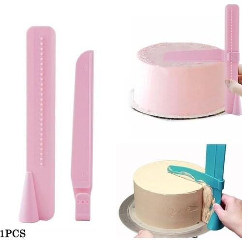 Cake Scraper Smoother Adjustable Fondant Spatulas Cake Edge Smoother Cream Decorating DIY Bakeware Tableware Kitchen Cake Tool