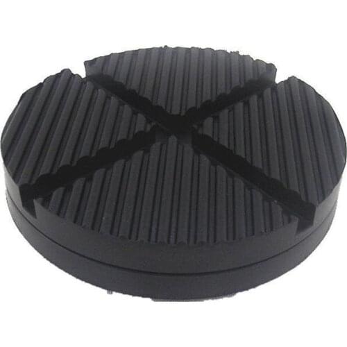 Universal Car Parts Rubber Jack Support Block Frame Lift Adapter Slotted Floor Pad Pad Protector Black Jack Rubber Rubber D7E9