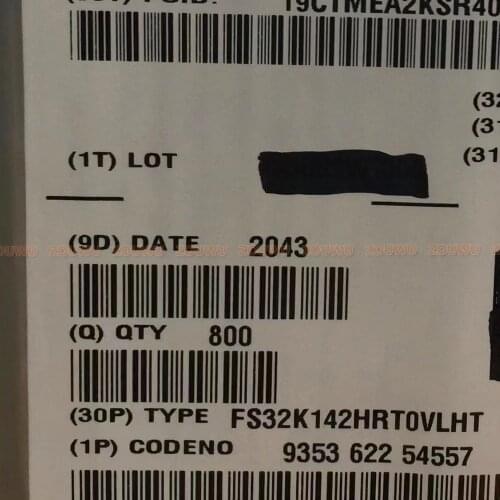 1PCS/LOT FS32K142HRT0VLH FS32K142HRT0VLHT FS32K142HRT0VLHR QFP-64 LILLARD store only sells 100% original products
