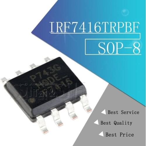10PCS IRF7416TRPBF SOP-8 IRF7416TR SOP IRF7416 F7416 SMD