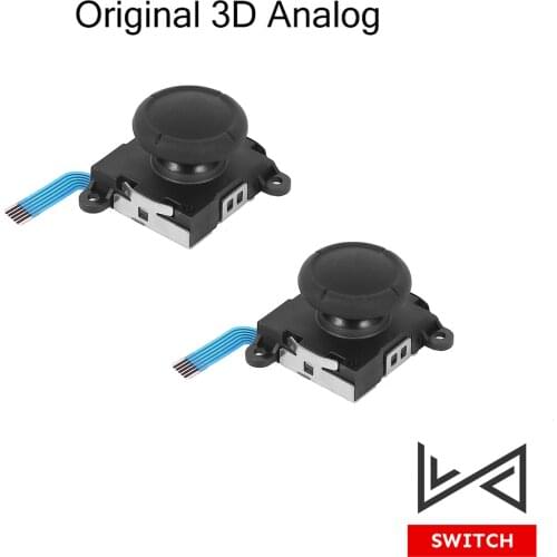 10 Pcs/Lots Repair Part For Nintend Switch Joy Con Controller 3D Analog Joystick Thumb Sticks Sensor Caps