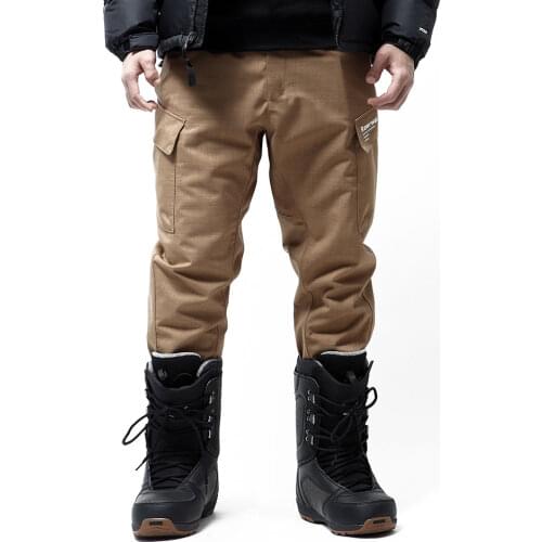 2021 Tide Brand Ski Pants For Men and Women In Winter Outdoor Sports, Warm, Windproof, Waterproof Trousers With Ankles, Enlarged