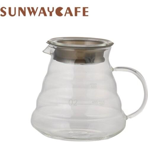 350ml Glass Coffee Pot Cloud Shaped Coffee Kettle Reusable Coffee Pot Heat Resistant Teapot Coffee Utensils Cafe For Barista