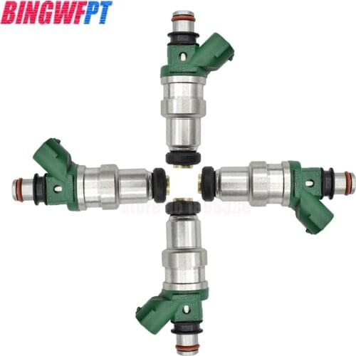 4PCS Fuel Injectors Nozzle For TOYOTA 95 96 97 98 Paseo Tercel 1.5L OEM 23250-11110 23209-11110 2325011110 2320911110