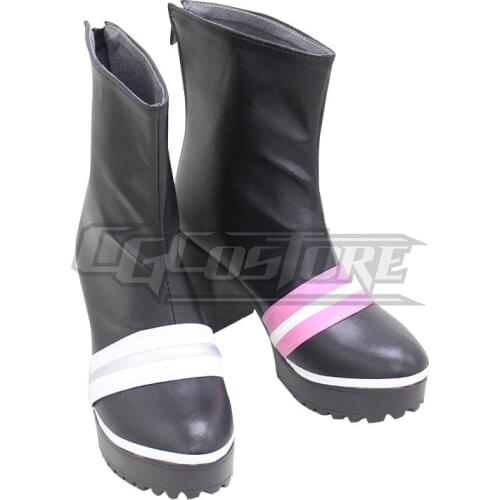 Anime Cosplay Shoes Boots THE IDOLM@STER CINDERELLA GIRLS Ninomiya Asuk Hand-made Leather Christmas Halloween Free ship ACS-1208