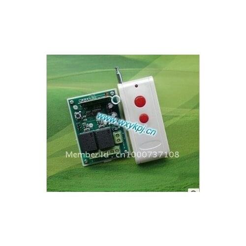 DC 12V 10A 2CH (Channel)1000M RF Wireless Remote Control System Control&Switch Transmitter & Receiver for applicance garage door