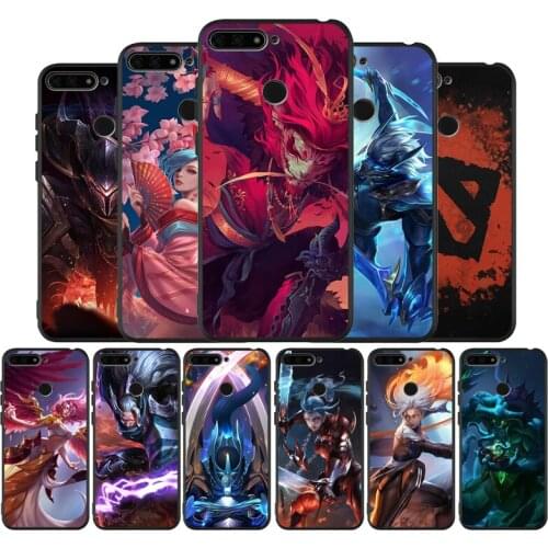 Shadow Fiend Dota 2 Black TPU Silicone Soft Phone Case For Honor 8X 9 8 10 20 30 Lite Pro MATE 9 10 20 30 Pro Lite