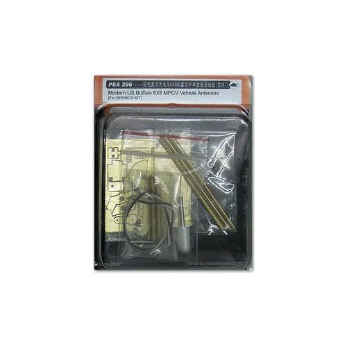 KNL HOBBY Voyager Model PEA296 "buffalo" 6X6 long distance mine detection system demining vehicle with metal antenna group