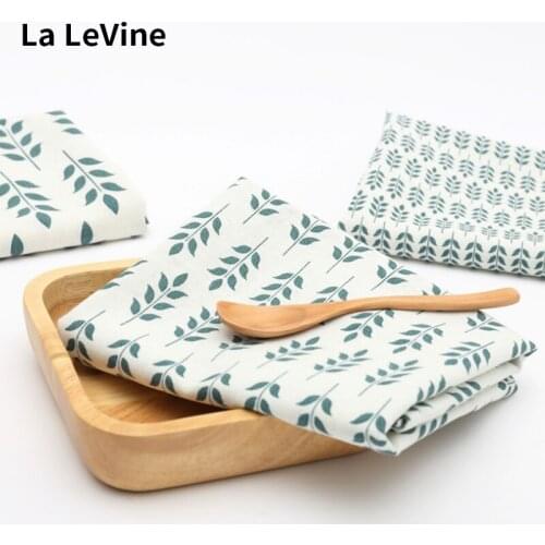 Placemat Tablecloth Multifunctional Background Cloth Decoration Dust-proof Fresh Leaves Home Kitchen Supplies Japanese-style