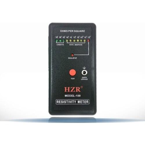 Surface resistance tester Anti-static detector MODEL-100 electrostatic insulation electrical impedance analyzer