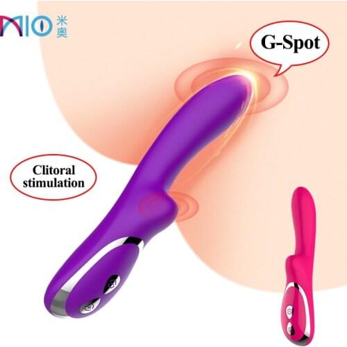 MIO Powerful Vibrators for Women G Spot Dildo Clit Vagina Stimulator USB Charge XXL Size Massager Adult Masturbator Sex Toys