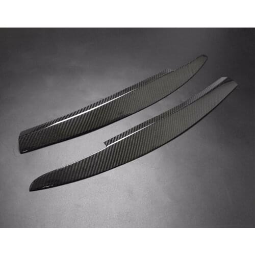 Carbon Fiber Headlight Cover Eyelid Eyebrow for 2008-2017 VW Volkswagen Scirocco