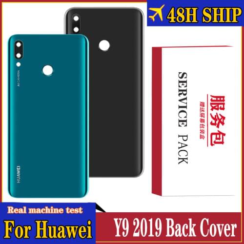 Original Battery Cover For Huawei Y9 2019 / Enjoy 9 Plus JKM LX1 LX2 LX3 Back Cover housing cover Case Replacement