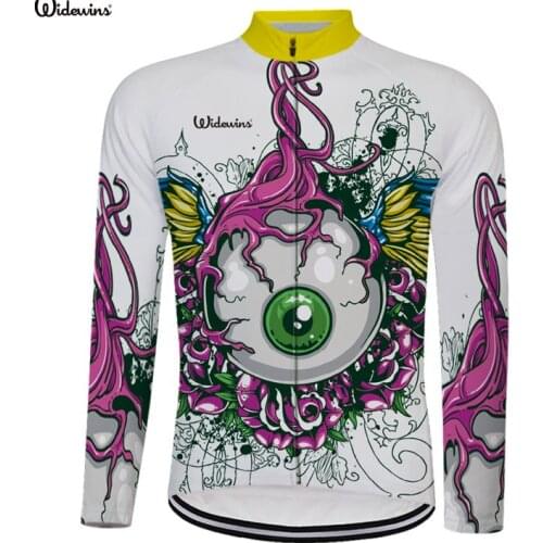New Cycling Jersey 2020 Magic eye Summer men long sleeve cycling shirt Bike bicycle clothes Clothing Ropa Ciclismo Free 5477