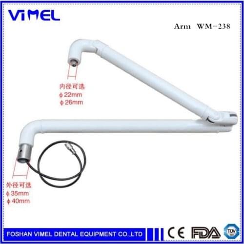 NEW Dental mounting Arm Lamp Arm Dental Chair Unit post Oral Light Arm All Aluminum For Dental Chair Accessories