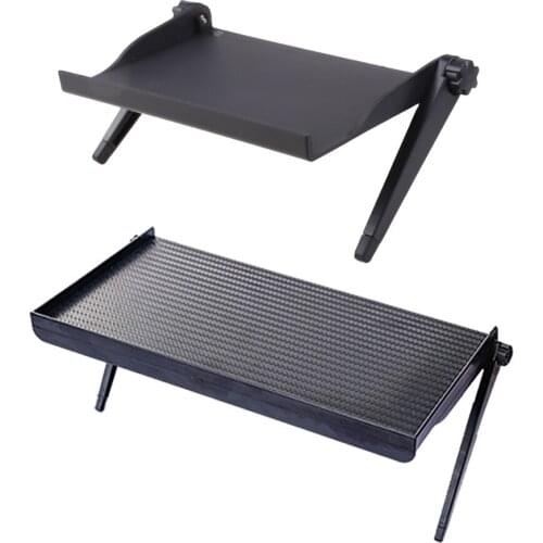 TV Screen Top Shelf Storage Bracket Computer Monitor Foldable Rack Organizer