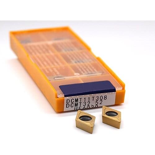 10PCS DCMT11T308 UE6020 US735 VP15TF Carbide Inserts Internal Turning Tool DCMT 11T308 Lathe Tool CNC Lathe Cutter