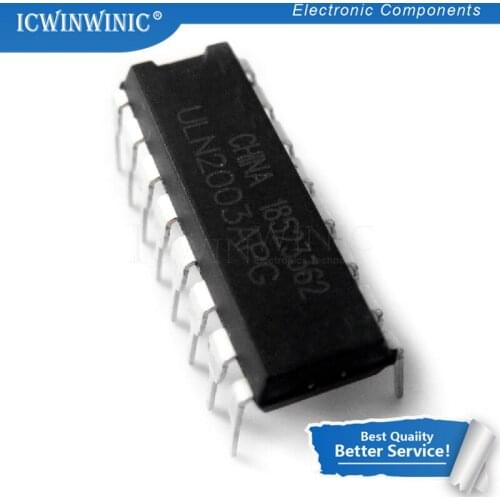 10piece ULN2003APG ULN2003 DIP16 DIP 2003 new original In Stock