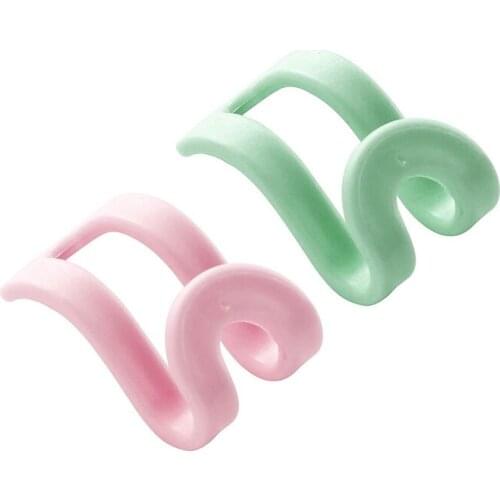 5Pcs Creative Mini Antislip Clothes Hanger Home Easy Hook Closet Organizer Storage Rack Holder Hook Home & Living Storage Hot