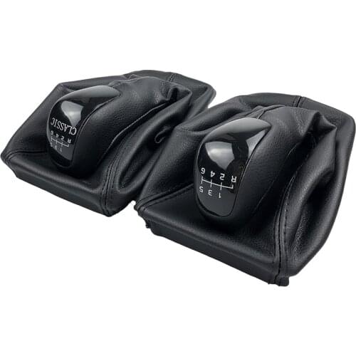 For Mercedes Benz E Class W211 S211 (2002-2009) Car Styling Gear Shift Knob Gaiter Boot Collar Cover CLASSIC ELEGANCE AVANTGARDE