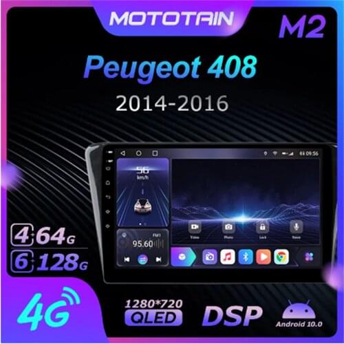 Ownice 6G+128G Android 10.0 Car Radio For Peugeot 408 2014-2018 Multimedia Player 4G LTE GPS Navi 360 Panorama BT 5.0 Carpla