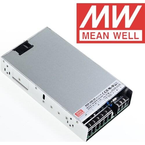 Mean Well RSP-500 Series meanwell 3.3V/4V/5V/12V/15V/24V/48VDC 500Watt Single Output with PFC Function Power Supply online store