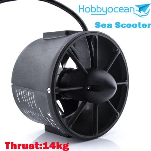 Max thrust 14kg Sea Waterproof 800W Electric Underwater Scooter Diving Propeller for Pool Aqua Scooter Diving