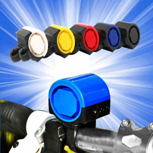 HOT Sale New Ultra-loud Bicycle Electric Horn Road Mtbbike Electronic Bell Loudly Handlebar Alarm Bells Accessories 5 Colors
