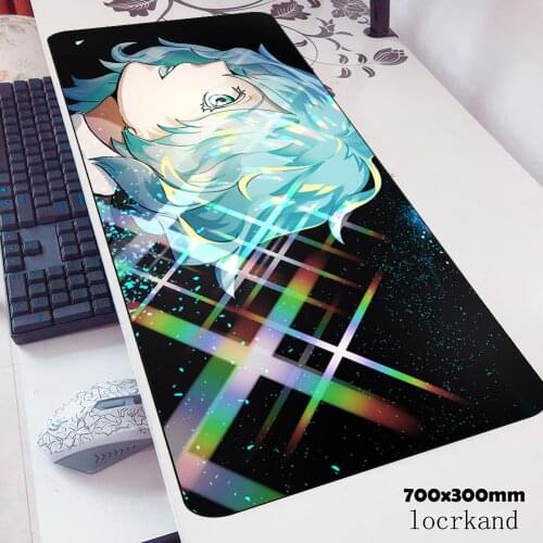 Houseki no Kuni mousepad present gaming mouse pad computer 800x300x3mm gamer accessories mat Birthday laptop desk protector pads