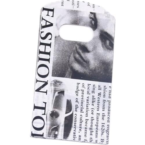 Luxury Fashion Wholesale 50pcs/lot 9*15cm Mini Plastic Jewelry Shopping Bags Small Party Gift Packaging Bags for Birthday Party