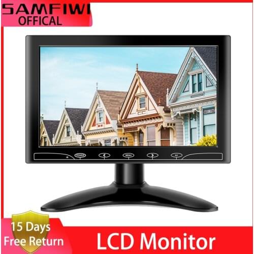 Car Headrest Monitors 10 inch Screen TFT LCD Display HD Digital Color Inch AV HDMI VGADVD Player For Rear View Reverse Camera