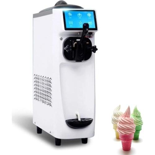 New Commercial Soft Ice Cream Making Machine Fully Automatic Home Ice Cream Machine Vending