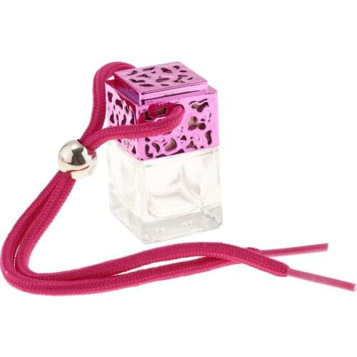 5.5ml Mini Size Car Air Freshener Perfume Fragrance Hanging Empty Glass Bottle